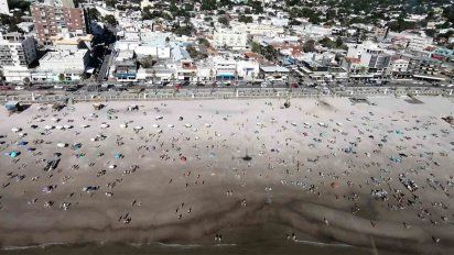 asi se ven playas de maldonado desde helicoptero del ministerio del interior