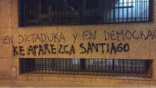 santiago maldonado vándalos