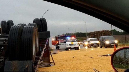 accidente camion