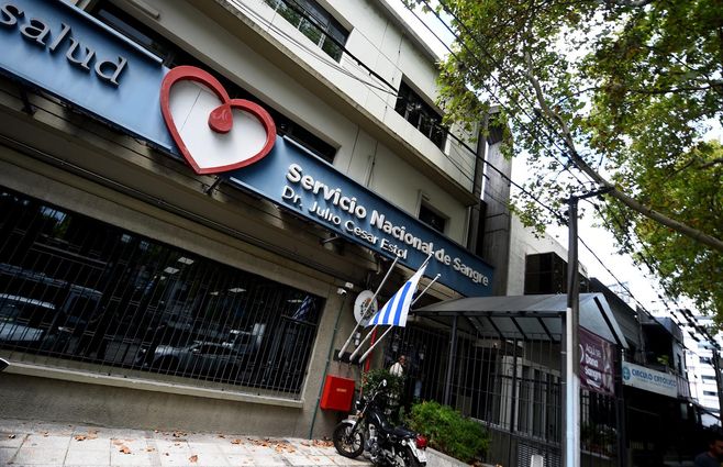 Servicio Nacional de Sangre. Foto: Foco UY