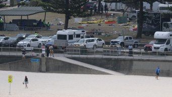 Foto: AFP. Lugar del atentado en Sídney, Australia.