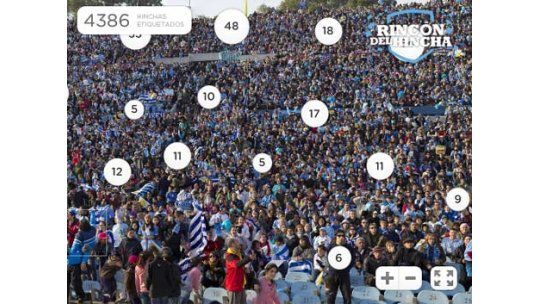 Nueva gigapanorámica para etiquetarse: esta vez Uruguay-Perú