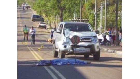 Menor al volante de camioneta mató a una mujer en Salto