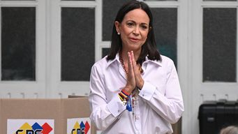 María Corina Machado. Foto: AFP