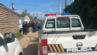 Foto: Subrayado. Escena del homicidio, en Marconi.