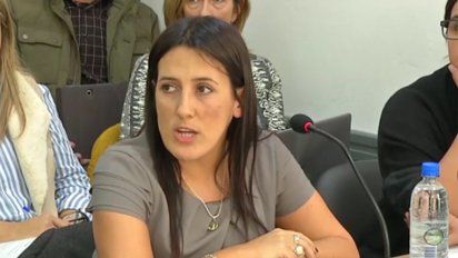 FOTO: fiscal Verónica Bujarín.