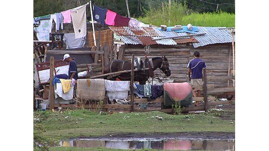 Asentamiento Los Sueños bajo agua; vecinos piden ayuda