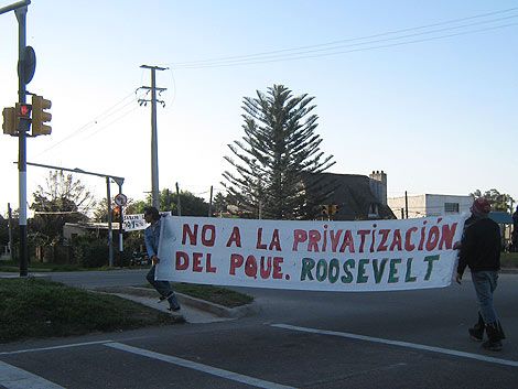 Parque Roosevelt: vecinos manifestaron contra proyectos aprobados