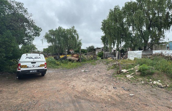Foto: Emiliano Gutiérrez. El lugar donde fue hallada la joven este miércoles.