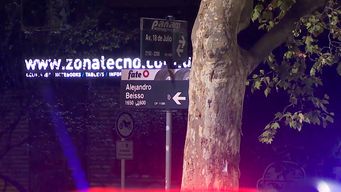 Esquina de 18 de Julio y Alejandro Beisso donde un hombre fue apuñalado el sábado.&nbsp;