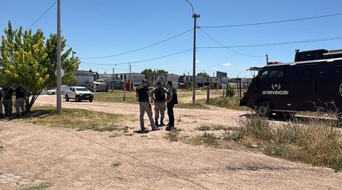 Intervención en el barrio Cerro Norte. Foto: María Eugenia Scognamiglio, Subrayado.