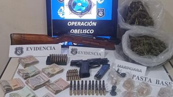 allanamientos simultaneos y 5 detenidos vinculados a peligrosas bandas brasilenas