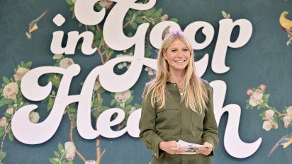 CEO de Goop Gwyneth Paltrow da una charla sobre salud en la Roling Green Nursery, en California. Mayo de 2019. El negocio ocupa cada vez más el tiempo que antes dedicaba al cine