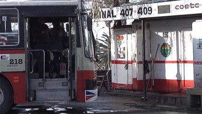 paro en la linea 409 tras agresion de pasajero a cobradora-conductora