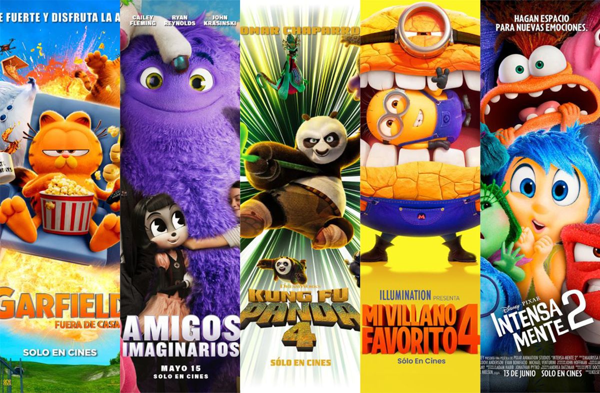 Comienzan las vacaciones de inverno con variada oferta de animaciones para  ver en el cine