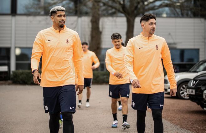 Selección Uruguaya, Valverde, Araujo. Foto: AUF, oficial.