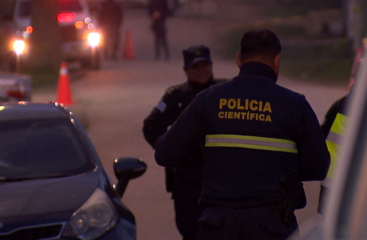 Intensa balacera en la madrugada en Marconi: la Policía incautó más de 100 casquillos en la calle