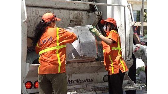 Medidas sindicales afectan recolección de basura en Montevideo