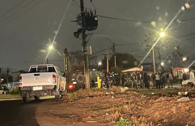 Foto cedida a Subrayado. El lugar donde el policía abatió al delincuente.&nbsp;