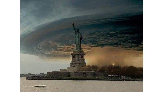 La falsa imagen del huracán Sandy convertida en viral