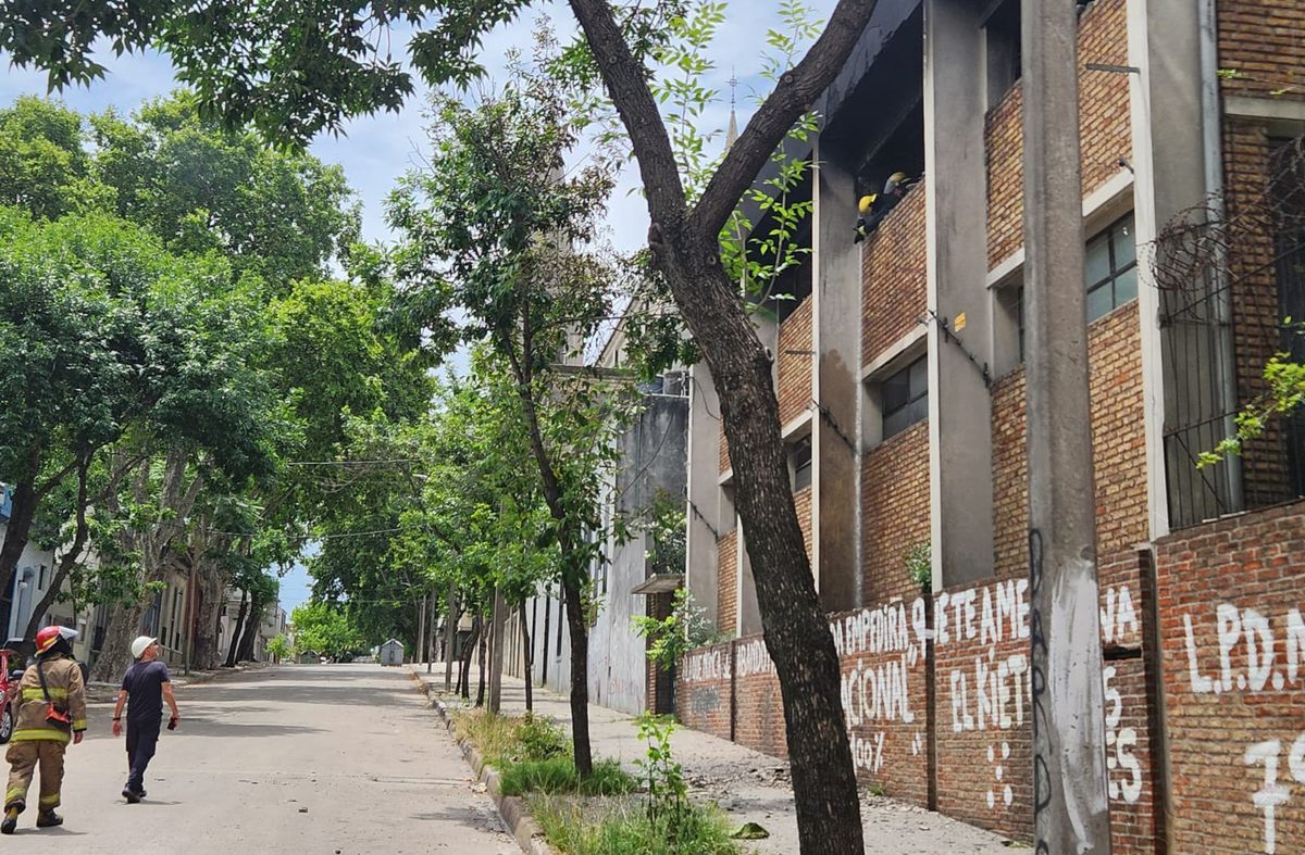 Foto: Subrayado. El incendio afectó varias habitaciones. Foto: Subrayado. El incendio afectó varias habitaciones.
