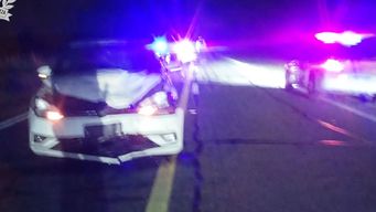 conductora de una moto murio al ser chocada de atras por un auto en ruta 104 de maldonado