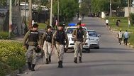 Policía investiga una balacera y pedreas contra efectivos en el barrio 40 Semanas