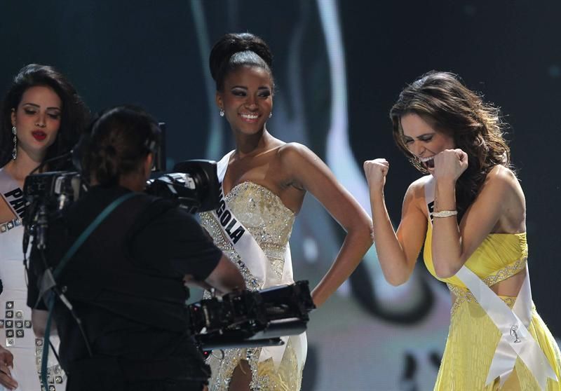 La angoleña Leila Lopes resultó ganadora de Miss Universo 2011