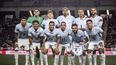 La Selección Uruguaya de Diego Forlán en su debut ante Japón. Foto: Selección Uruguaya en X (oficial).