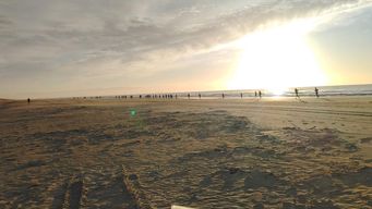 ciudad de la costa: murio una mujer tras sufrir paro cardiaco en la playa, donde se corria una carrera costera