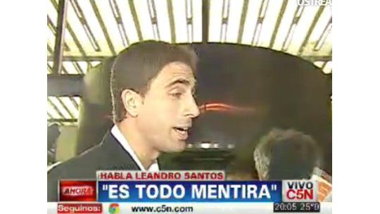 Leandro Santos fue detenido por Interpol en Buenos Aires