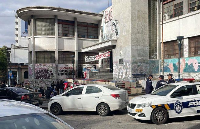 Foto: Subrayado. Ocupación en el liceo Zorrilla.