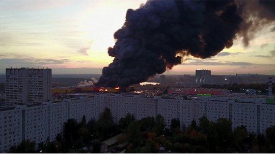 incendio Moscú
