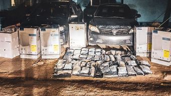 incautaron 130 kilos de hachis en maniobra con aires acondicionados en terminal de carga de carrasco