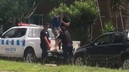capturaron al hombre que asesino a su hijo cuando defendia a su madre de una agresion