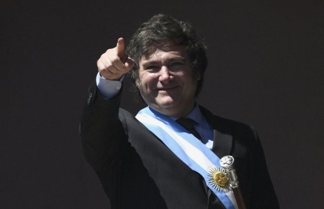 Foto: AFP. Javier Milei, presidente de Argentina.