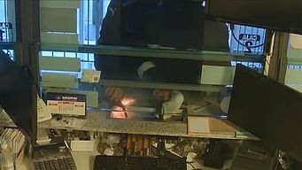 a prision rapinero que intento robar un local de pagos y disparo por debajo de la ventanilla