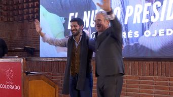 convencion del partido colorado proclamo la formula ojeda-silva para las elecciones nacionales