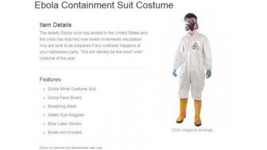 disfraz, ebola,