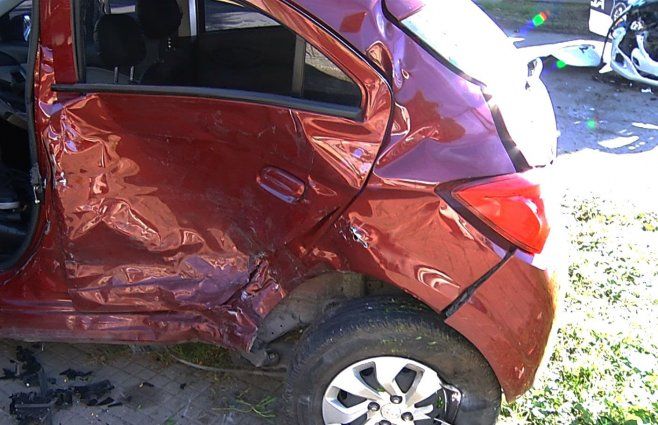 Foto: Subrayado. Dos policías resultaron lesionados.