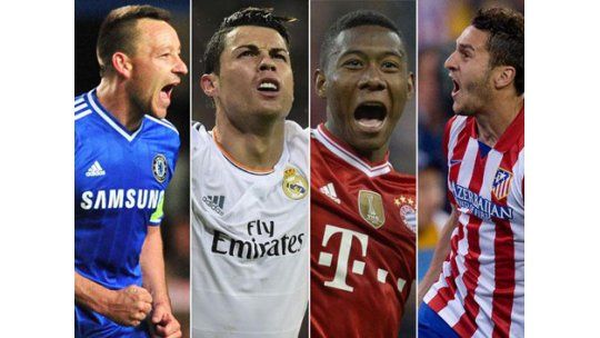 Madrid-Bayern y Aleti-Chelsea, a las semis de Champions League