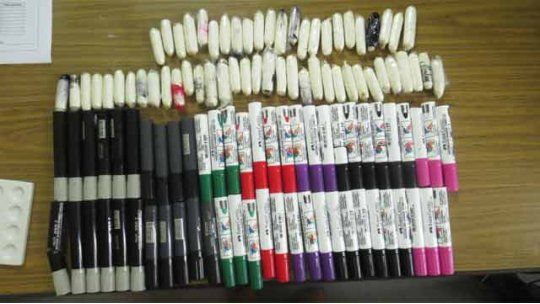 Cocaína Carrasco marcadores