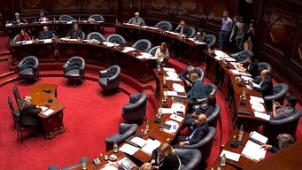 el senado aprobo por unanimidad una declaracion de condena al atentado que sufrio la fiscal general monica ferrero