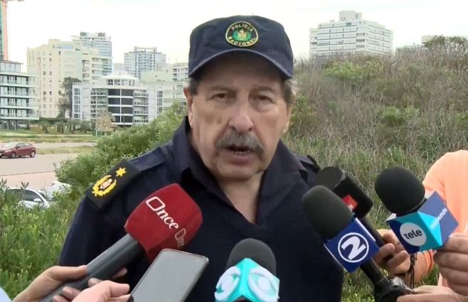 Erode Ruiz, jefe de Policía de Maldonado.
