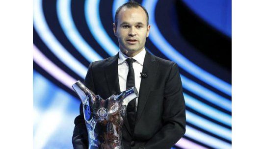 Andrés Iniesta: el mejor jugador de Europa