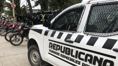 operativo de saturacion en busca de drogas, armas y vehiculos robados