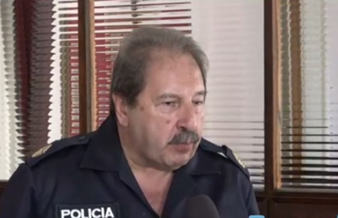 Foto: Erode Ruiz, designado como Jefe de Policía de Montevideo, ahora en Maldonado.