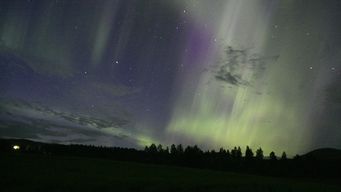 tormenta solar provoca aurora boreal que en europa, chile y argentina