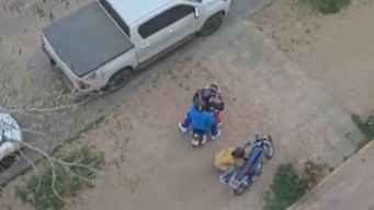 armados y con cascos robaron joyeria en el centro de atlantida; comerciante dijo que es un hecho aislado