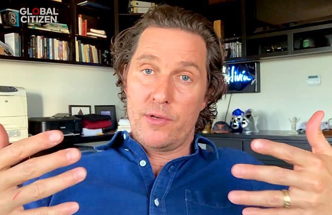 Matthew McConaughey ganó Oscar en el año 2014